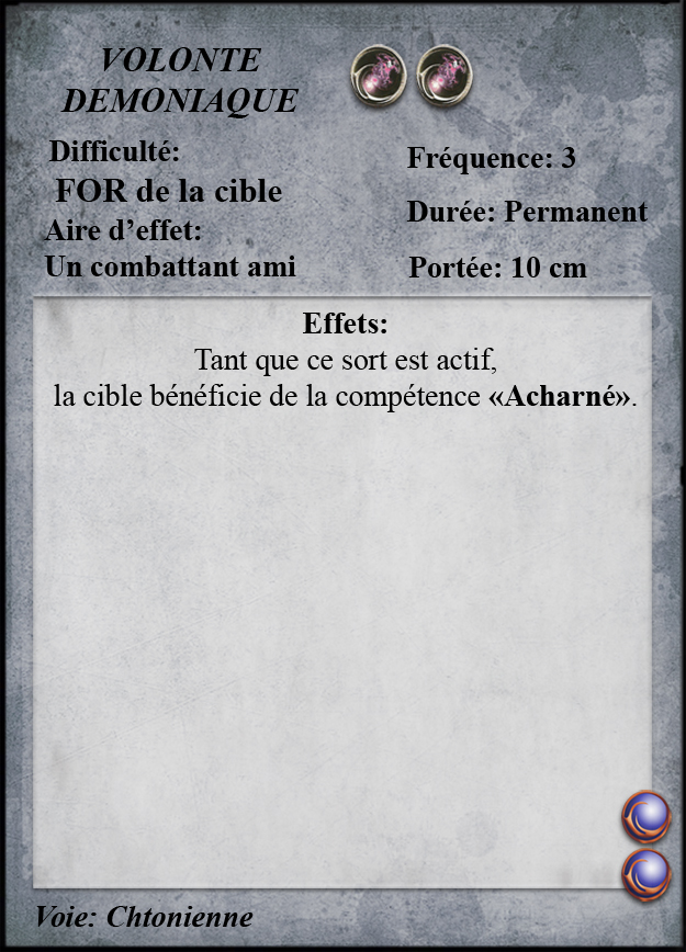 Volonté Démoniaque